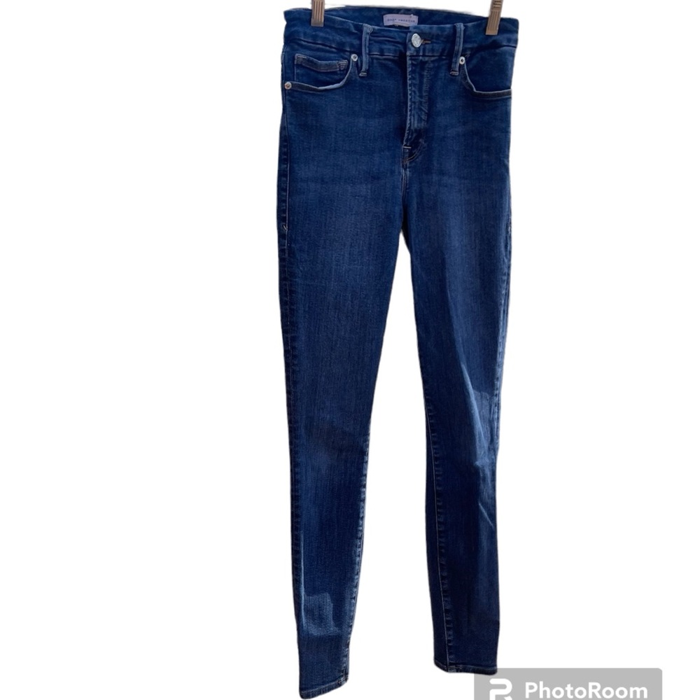Good American high waisted skinny jeans